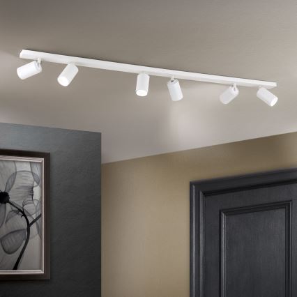 Spotlámpa SEAN 6xGU10/13W/230V fehér