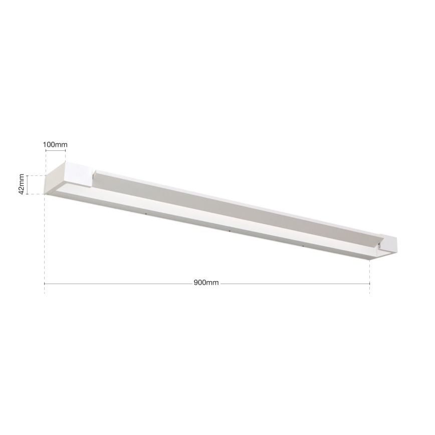 LED fürdőszobai tükörmegvilágítás MARILYN LED/24W/230V 90 cm IP44 fehér