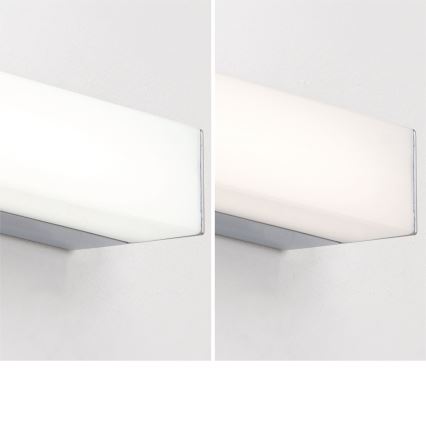 LED fürdőszobai tükörmegvilágítás HORIZON LED/12W/230V 3000/4000K 60 cm IP44 ezüst
