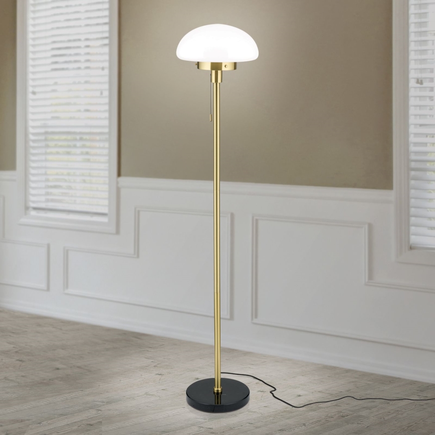 Állólámpa SPARTA 1xE27/40W/230V arany/fekete