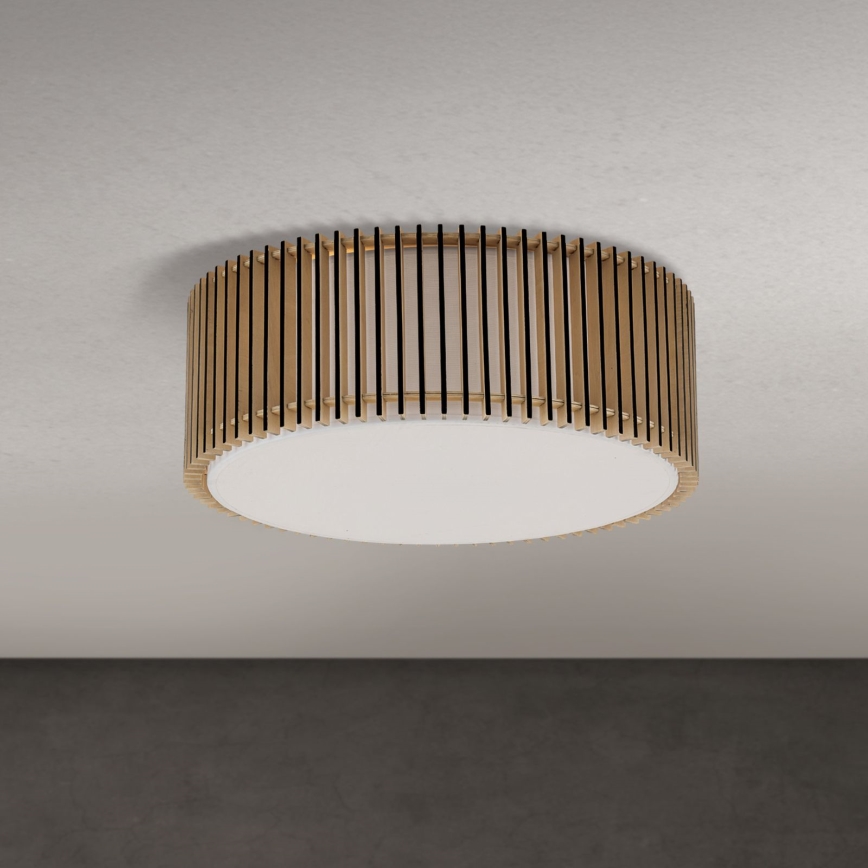 TARTA mennyezeti lámpa 3xE27/40W/230V, átmérő 50 cm, bézs