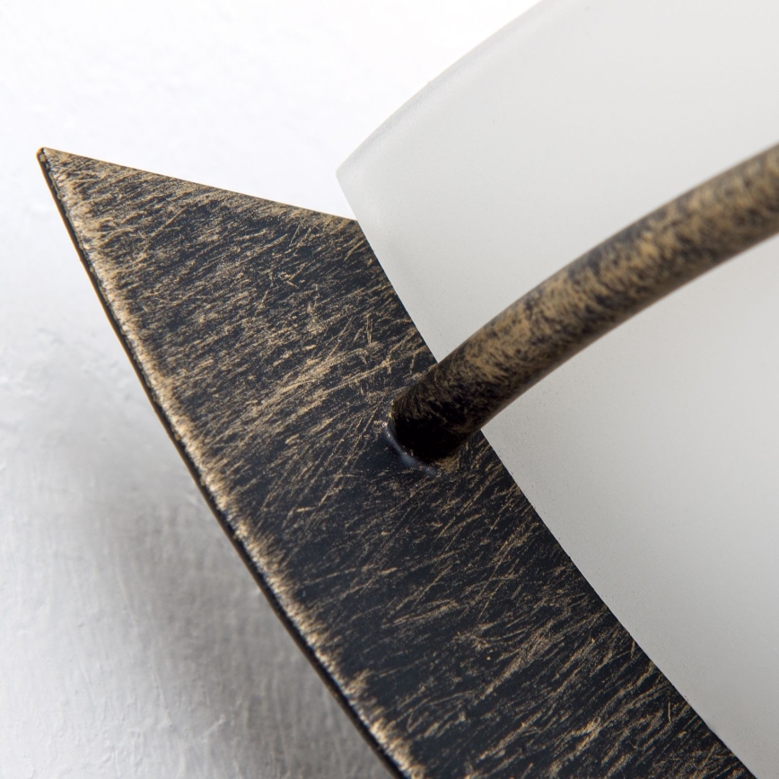 Fali lámpa FLEUR 1xE14/60W/230V bronz