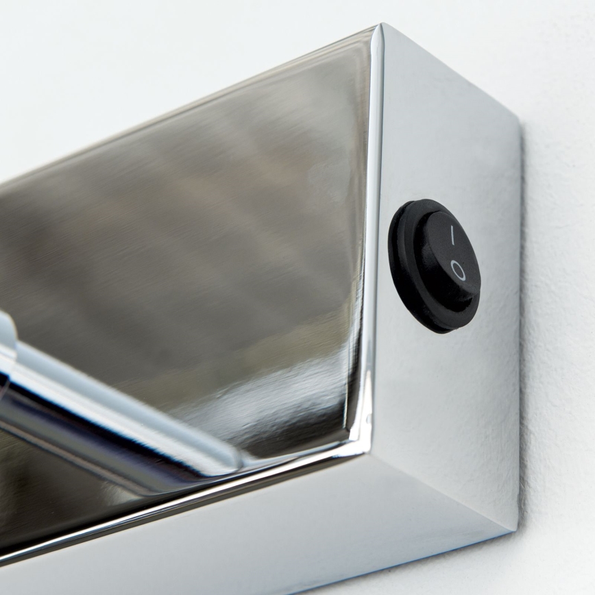 LED Képmegvilágító PUBLIO LED/10W/230V 50 cm fényezett króm