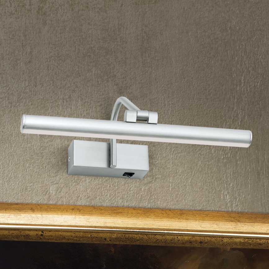 LED Képmegvilágító PORTRAIT LED/6W/230V 30 cm matt króm