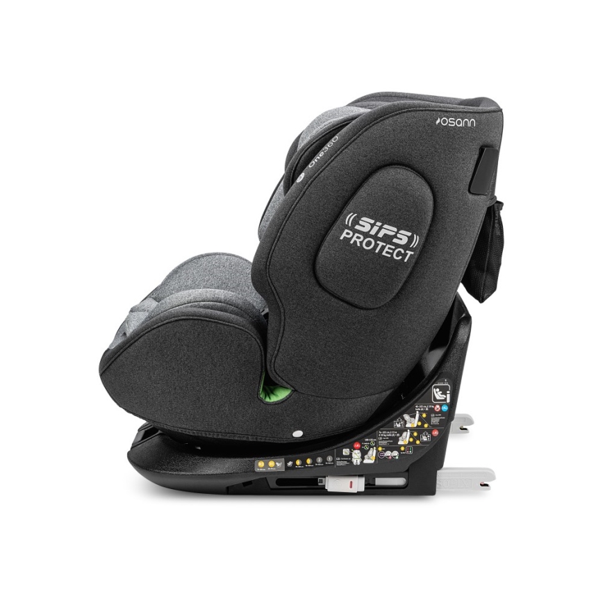 OSANN - Autósülés ONE 360 i-Size 40-150 cm Universe szürke