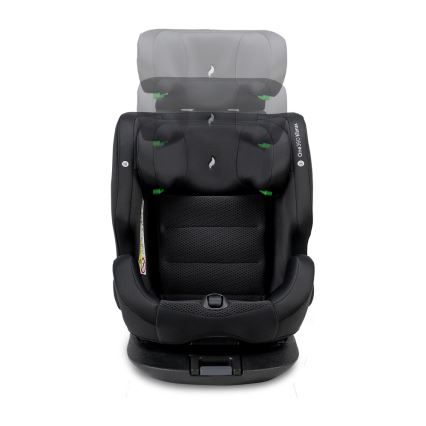 OSANN - Autósülés ONE 360 Klimax i-Size 40-150 cm Teljesen fekete