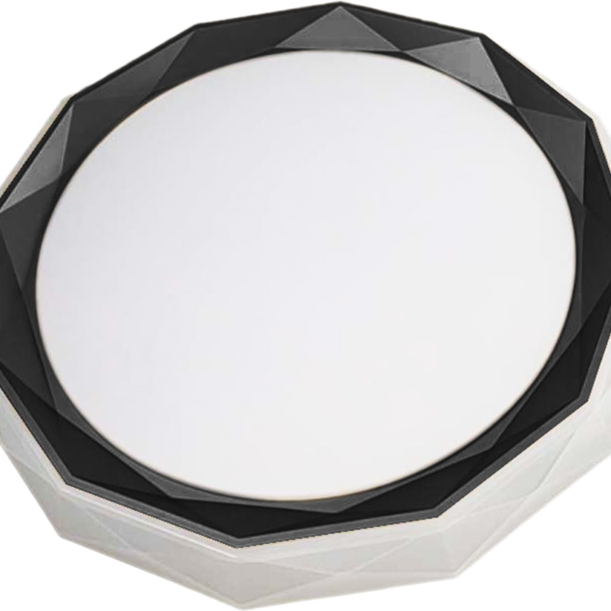 LED Dimmeres mennyezeti lámpa OSCAR LED/45W/230V 3000-6000K fekete + távirányító