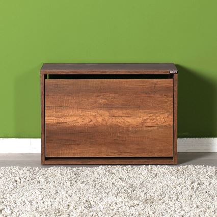 Cipőtároló OSLO 42x60 cm barna