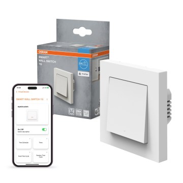 Osram - 1 gombos SMART+ MATTER 230V Wi-Fi kapcsoló