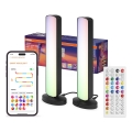 Osram - 2 darabos készlet: dimmelhető RGBW LED asztali lámpa MOOD LIGHT LED/4W/230V 2700-6500K Wi-Fi + távirányító