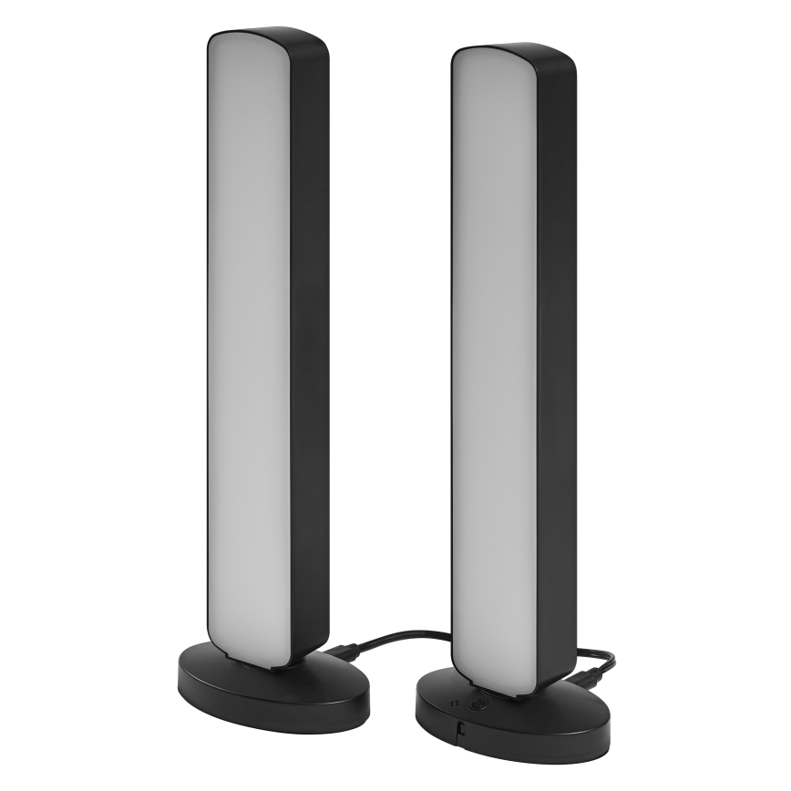 Osram - 2 darabos készlet: dimmelhető RGBW LED asztali lámpa MOOD LIGHT LED/4W/230V 2700-6500K Wi-Fi + távirányító