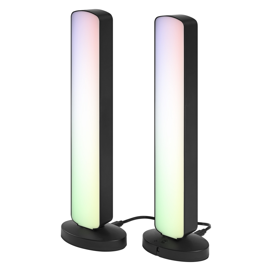 Osram - 2 darabos készlet: dimmelhető RGBW LED asztali lámpa MOOD LIGHT LED/4W/230V 2700-6500K Wi-Fi + távirányító