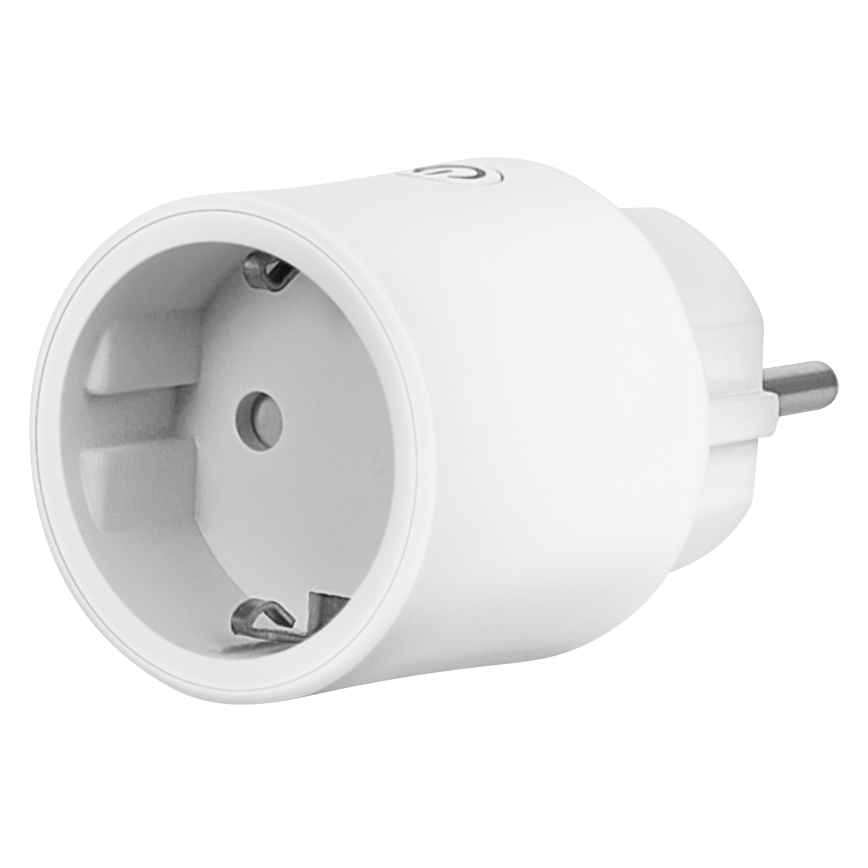 Osram - 2 db-os SMART+ MATTER SCHUKO okos konnektor 2300W/230V/10A Wi-Fi fehér