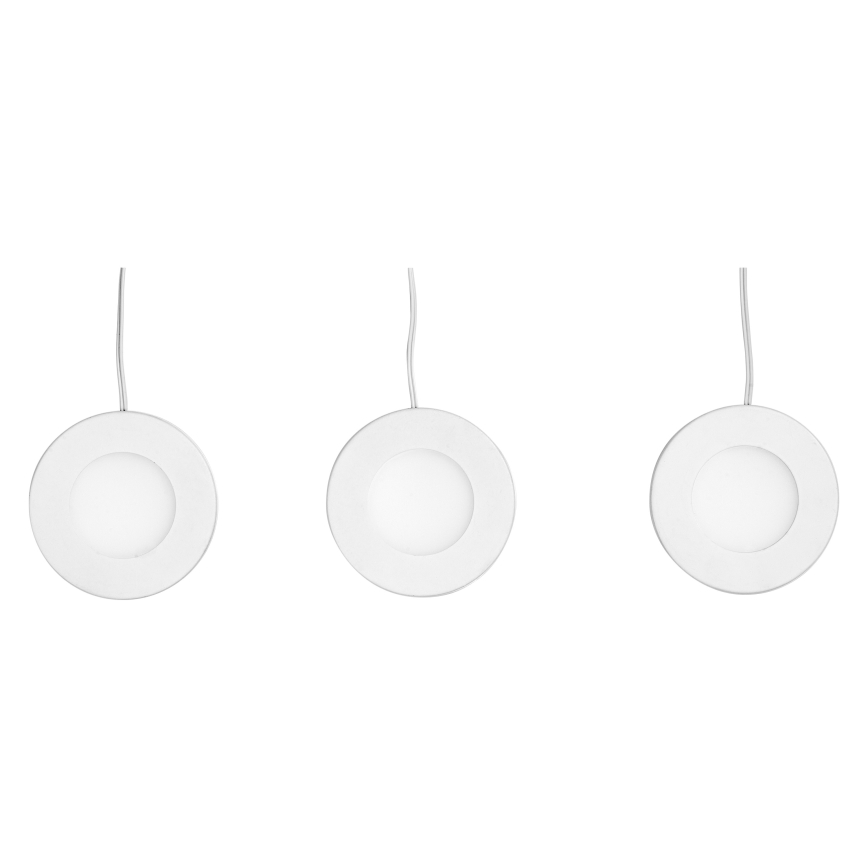 Osram - SZETT 3x LED alá szerelhető világítótest UNDERCABINET LED/8,5W/230V 3000K fehér