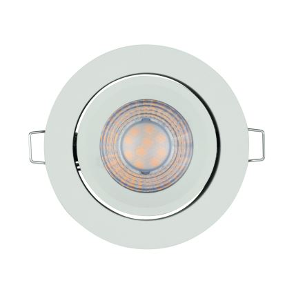 Osram - 3 darabos készlet: dimmelhető, beépíthető SPOT LED lámpatest, 4,9 W/230 V, 2700 K, átm. 8,7 cm, fehér