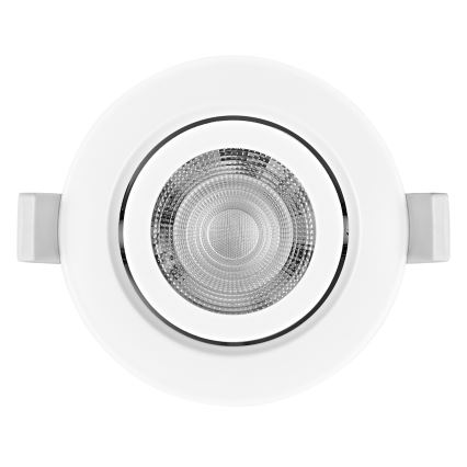 Osram - 3 darabos készlet: dimmelhető, beépíthető SPOT LED lámpatest, 4,9 W/230 V, 2700 K, átm. 8,7 cm, fehér