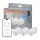 Osram - 3 db SMART+ termosztatikus radiátorfej készlet, 3×AA, Wi-Fi
