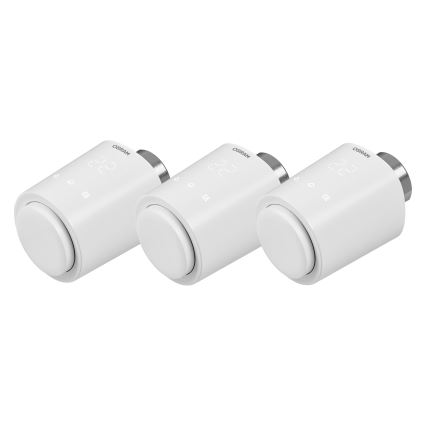Osram - 3 db SMART+ termosztatikus radiátorfej készlet, 3×AA, Wi-Fi