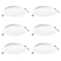 Osram - 6 darabos szett ESSENTIAL LED/18W/230V, 6500K, Ø 22 cm, fehér