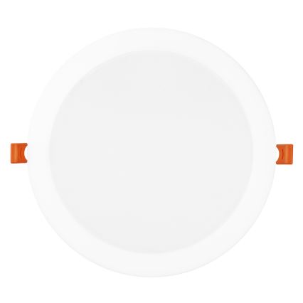 Osram - 6 darabos készlet: ESSENTIAL LED beépíthető lámpatest, 18 W, 230 V, 4000 K, Ø 22 cm, fehér