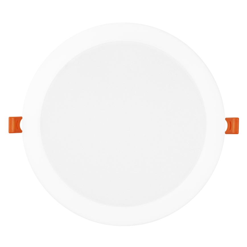 Osram - 6 darabos készlet: ESSENTIAL LED beépíthető lámpatest, 18 W, 230 V, 4000 K, Ø 22 cm, fehér