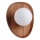 Osram - ACACIA NEST fali lámpatest 1xG9/5W/230V akác