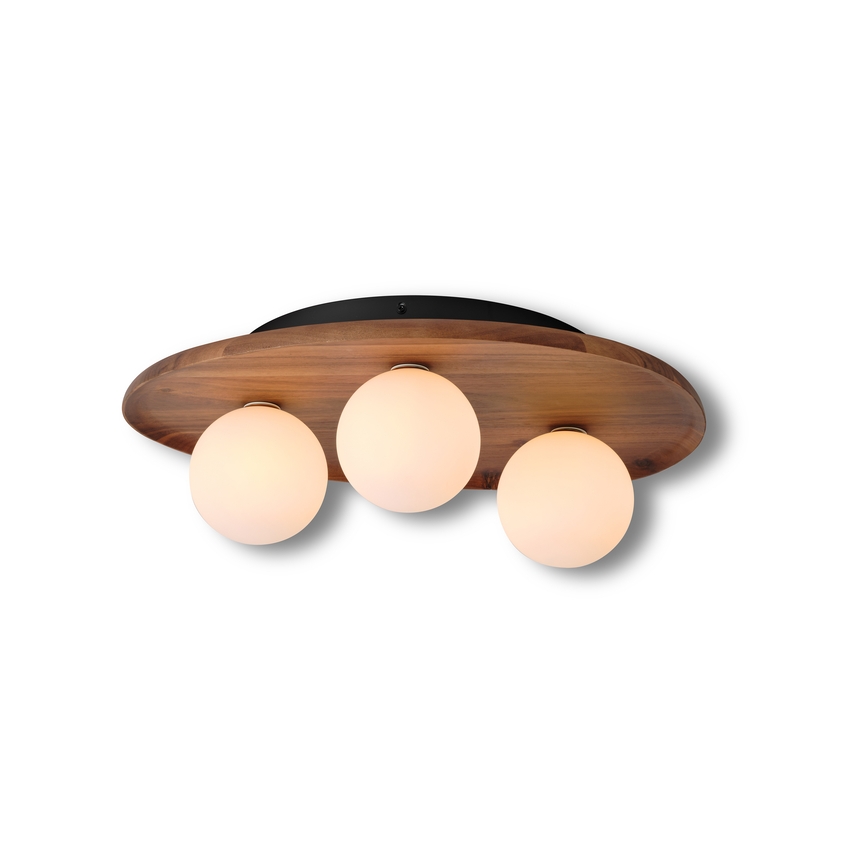 Osram - ACACIA NEST mennyezeti lámpatest 3xG9/5W/230V akác