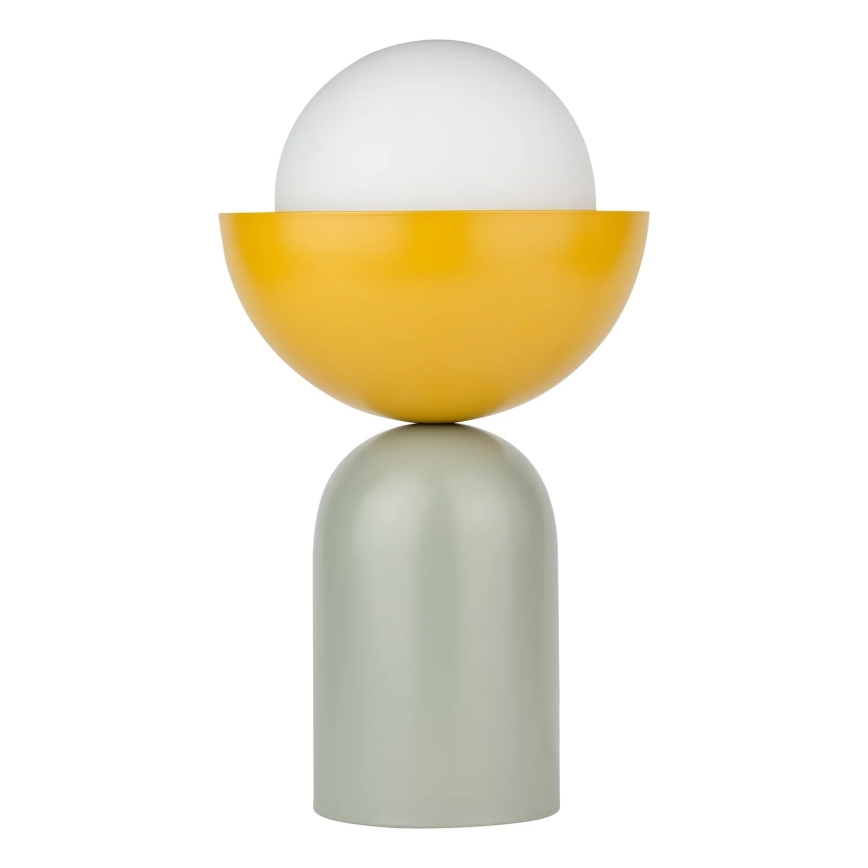 Osram - Asztali lámpa DECOR BOWL 1xE14/25W/230V zöld/sárga