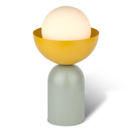 Osram - Asztali lámpa DECOR BOWL 1xE14/25W/230V zöld/sárga