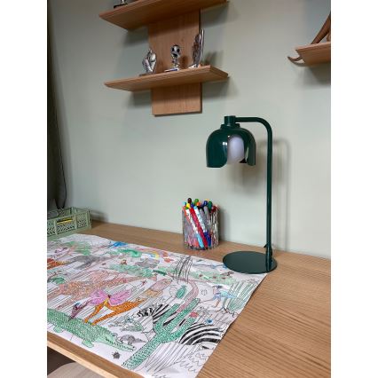 Osram - Asztali lámpa DECOR COROLLE 1xG9/20W/230V zöld