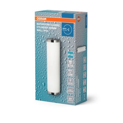 Osram - Fürdőszobai fali lámpa BATHROOM CLASSIC 2xE14/12W/230V IP44 fényes króm