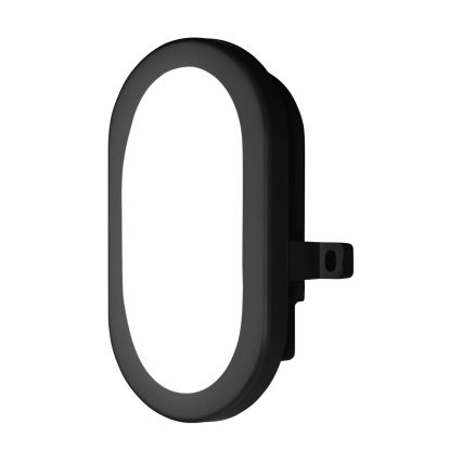 Osram - BULKHEAD LED-es kültéri fali lámpa, 6W, 230V, IP54, fekete
