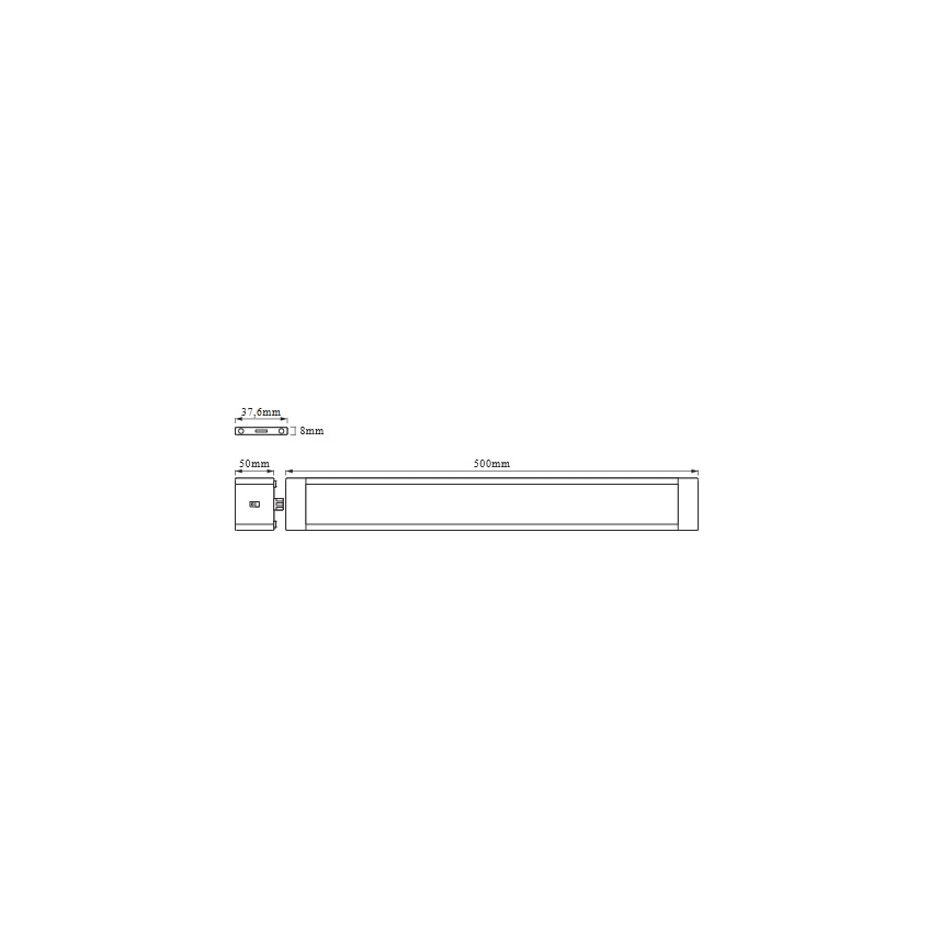 Osram - dimmelhető alá szerelhető LED lámpa mozgásérzékelővel CABINET LED/18W/230V 3000K 50 cm fehér