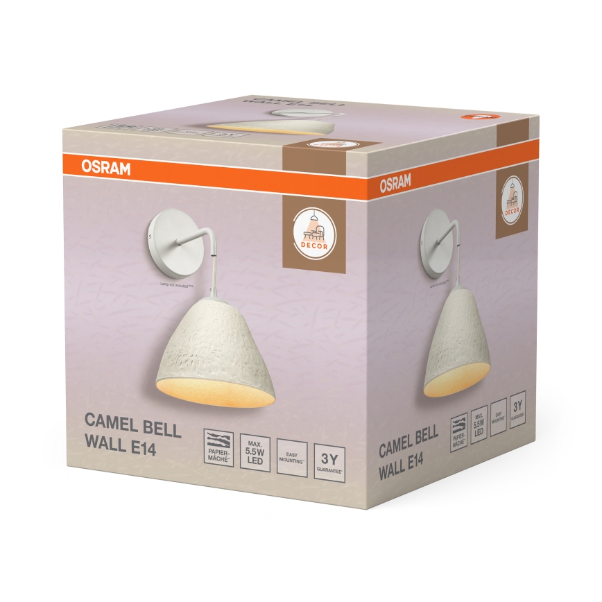 Osram - CAMEL BELL fali lámpa 1xE14/5,5W/230V