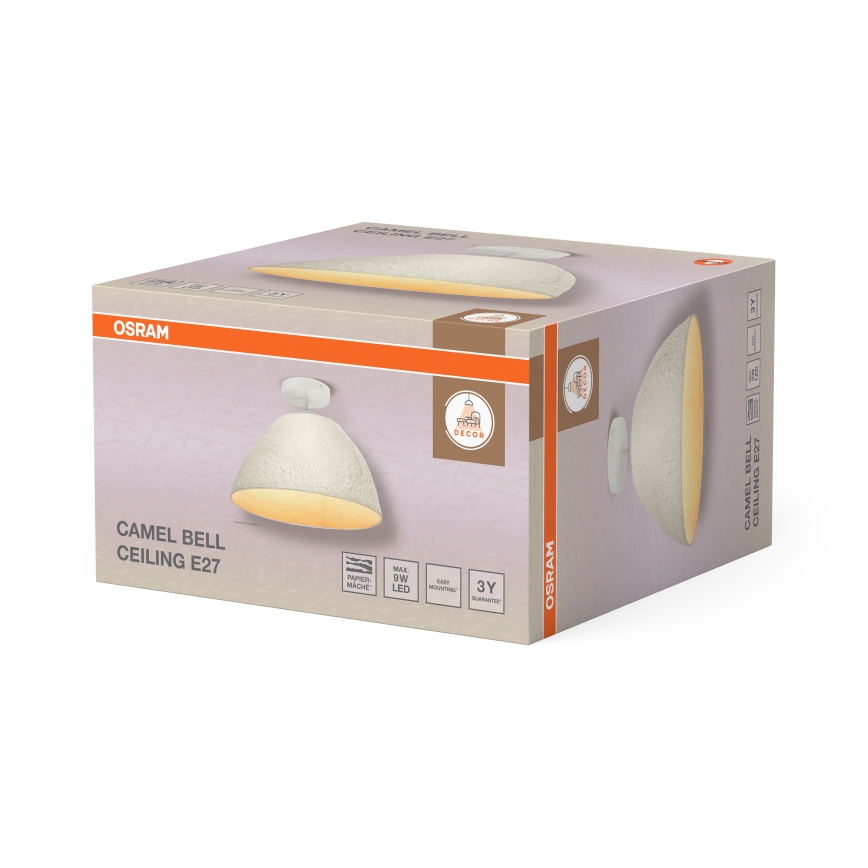 Osram - CAMEL BELL felületre szerelhető csillár 1xE27/9W/230V Ø 37,5 cm