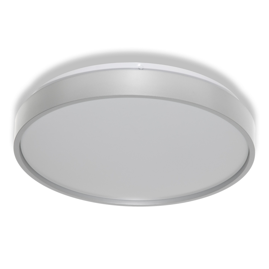 Osram - LED mennyezeti lámpa alkonyérzékelővel CEILING LUXO LED/18W/230V átm. 32 cm ezüstszínű
