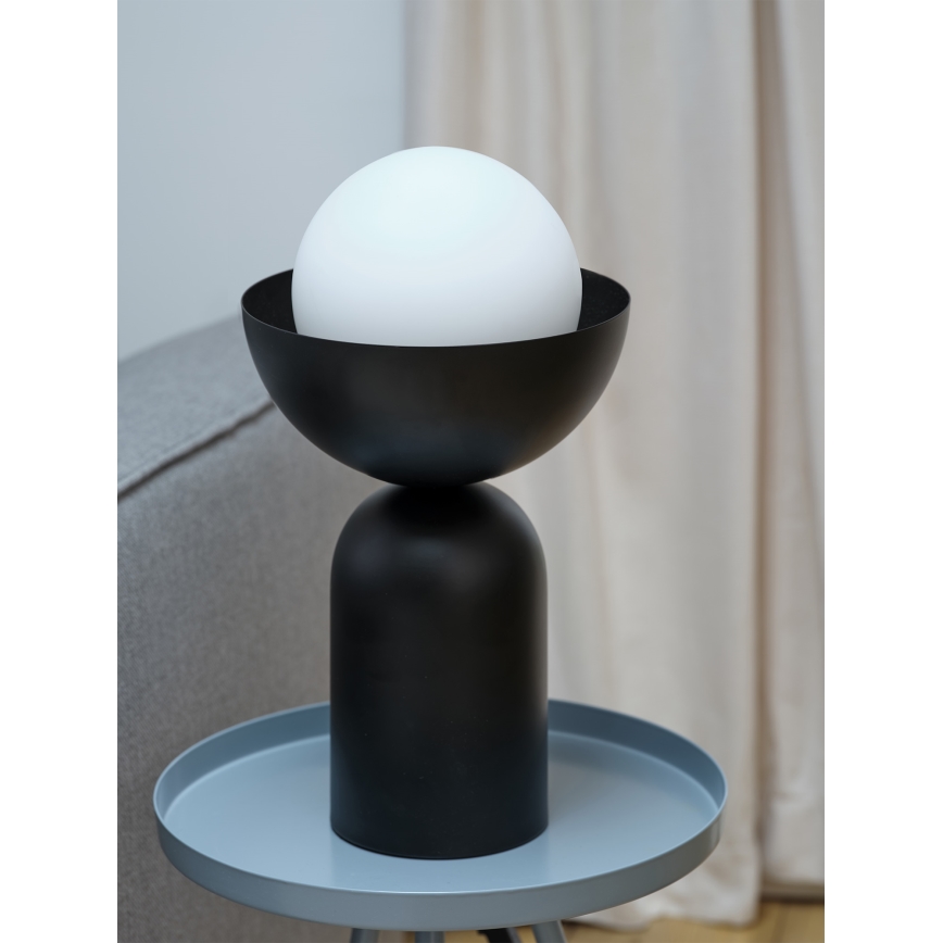Osram - DECOR BOWL asztali lámpa 1xE14/25W/230V fekete