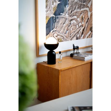 Osram - DECOR BOWL asztali lámpa 1xE14/25W/230V fekete