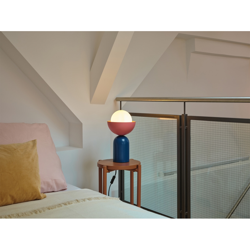 Osram - DECOR BOWL asztali lámpa 1xE14/25W/230V kék/rózsaszín