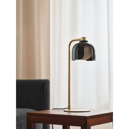 Osram - DECOR COROLLE asztali lámpa 1xG9/20W/230V fekete/arany