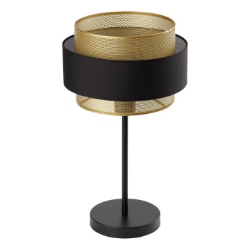 Osram - DECOR HORNET asztali lámpa 1xE27/10W/230V fekete/arany