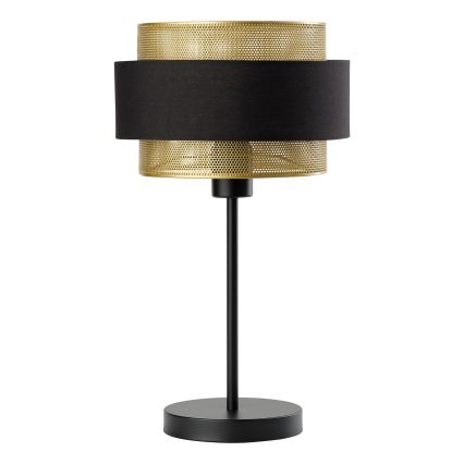 Osram - DECOR HORNET asztali lámpa 1xE27/10W/230V fekete/arany
