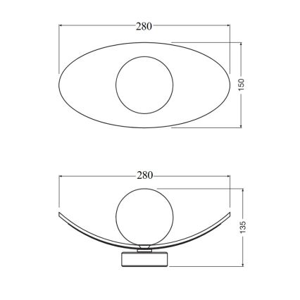 Osram - DECOR PEARL fali lámpatest 1xG9/5W/230V bézs