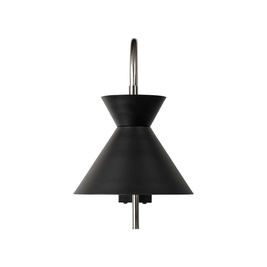 Osram - DECOR WAIST fali lámpa 1xE27/40W/230V fekete