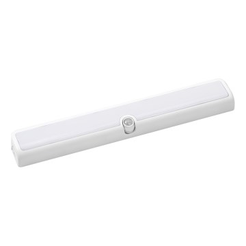 Osram - Dimmelhető, alá szerelhető LED világítótest mozgás- és alkonyatérzékelővel LINEAR LED/3,8W/5V 3000K 30 cm fehér