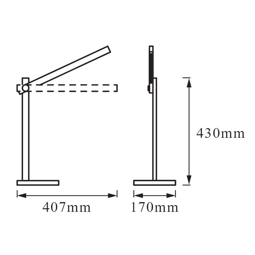 Osram - Dimmelhető LED asztali lámpa PANAN LED/7W/230V