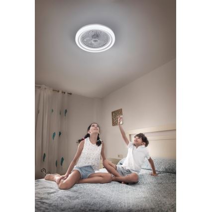 Osram - LED dimmelhető mennyezeti lámpa ventilátorral SOLANO LED/26W/230V 3000/4000/6500K + távirányító