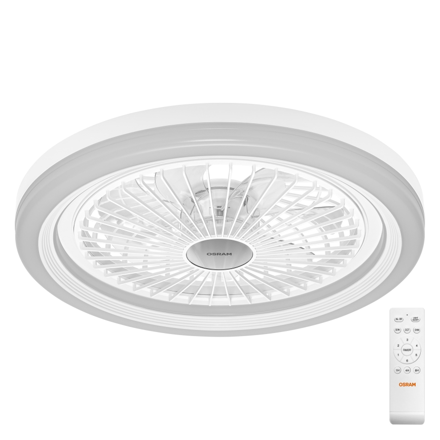 Osram - LED dimmelhető mennyezeti lámpa ventilátorral SOLANO LED/26W/230V 3000/4000/6500K + távirányító