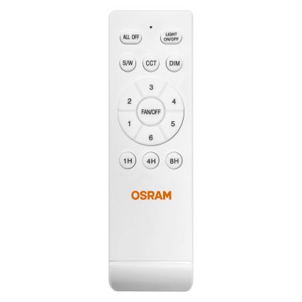 Osram - LED dimmelhető mennyezeti lámpa ventilátorral SOLANO LED/26W/230V 3000/4000/6500K + távirányító