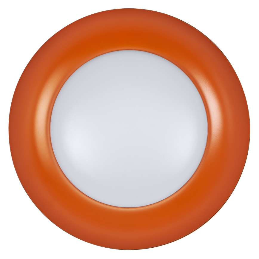Osram - Fényerőszabályozható LED mennyezeti lámpa ORBIS PLATE LED/19W/230V átm. 31 cm narancssárga/fekete